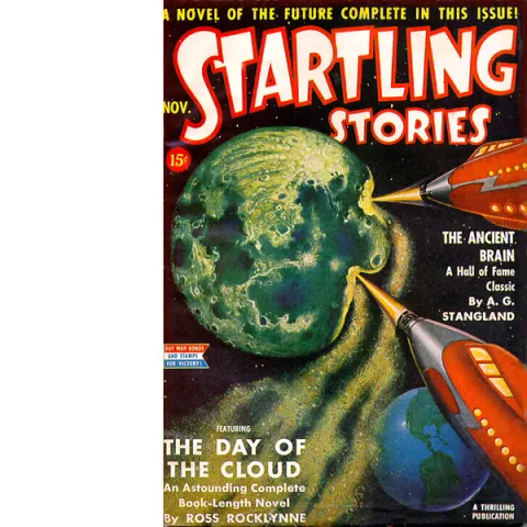 1940’s/50’s Sci-Fi Comic Cover Large Metal Wall Art-7