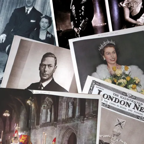 Illustrated London News 73 Years Old Death King George V 1952 Jan-March Over 500 Pages.