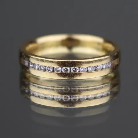 Vintage Diamond 18ct Gold Ring