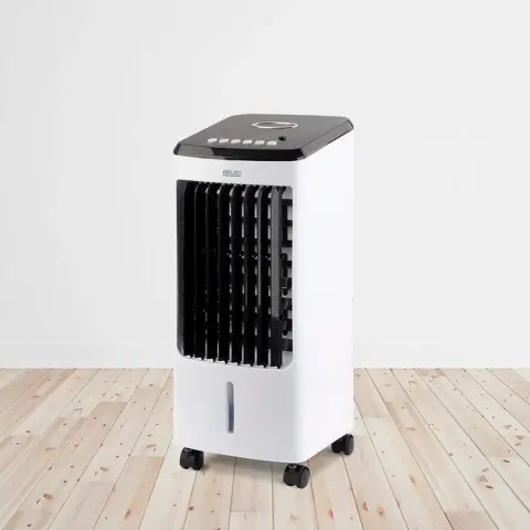 (69/Mez/P17)  RRP £80. Arlec 3.5Litre 3 In 1 Mobile Cooler. Cooler, Fan & Humidifier Unit. Large 27