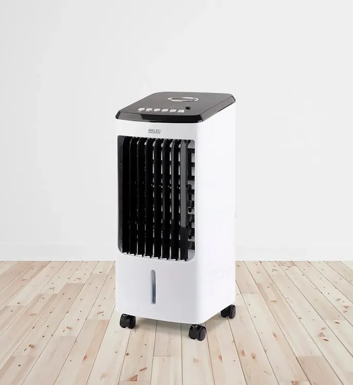 (69/Mez/P17)  RRP £80. Arlec 3.5Litre 3 In 1 Mobile Cooler. Cooler, Fan & Humidifier Unit. Large 27