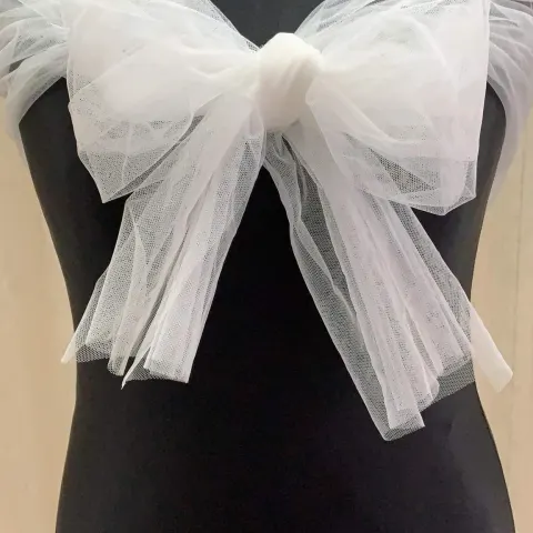 20 ivory wraps, mixed fabrics and sizes