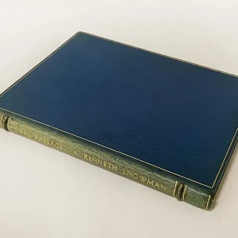Carl Faberge Signed Book by A.Kenneth Snowman 1980