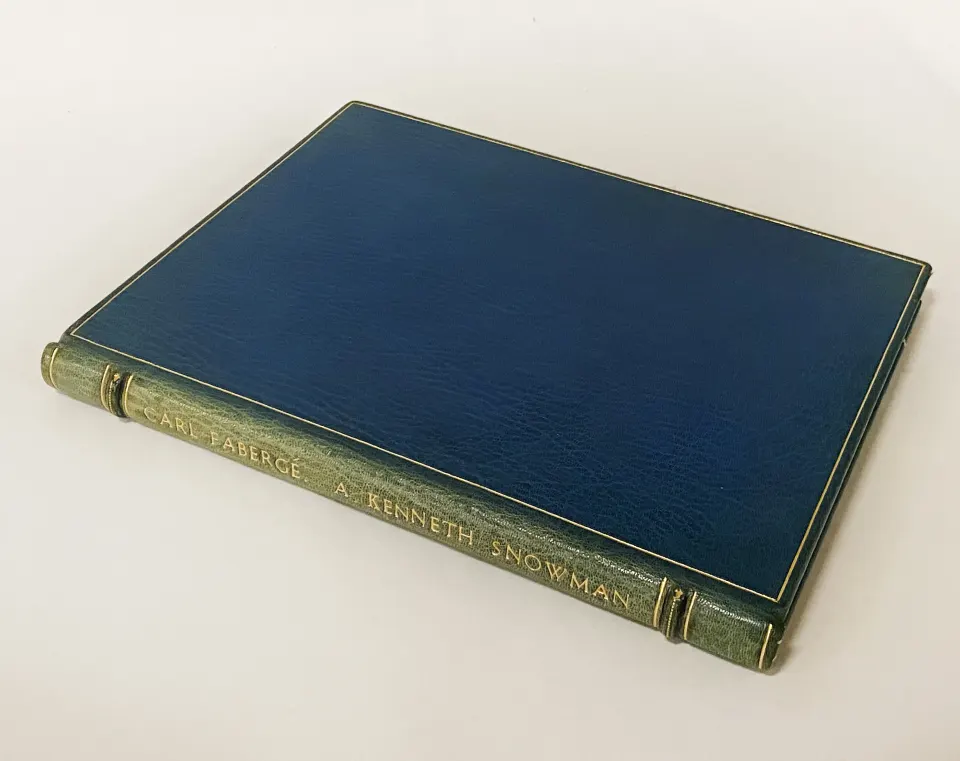Carl Faberge Signed Book by A.Kenneth Snowman 1980