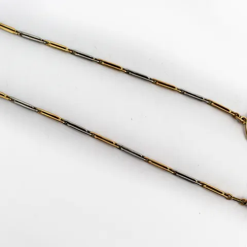 Fine 18ct Gold & Platinum Albert Watch Chain
