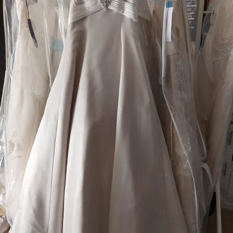 Wedding Dress In Champagne and Ivory
