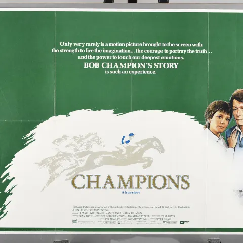 Original "Champions" Cinema Poster