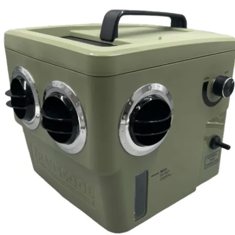 Transcool Evaporative Air Cooler, 12V 24V 240V. (New Design) Green