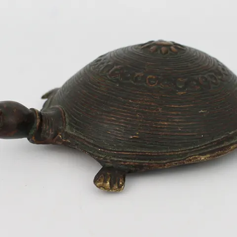 Antique Japanese Bronze Turtle