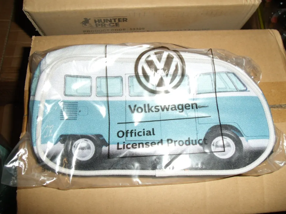 50pcs official license VW campervan pencil case - rrp £8.99.