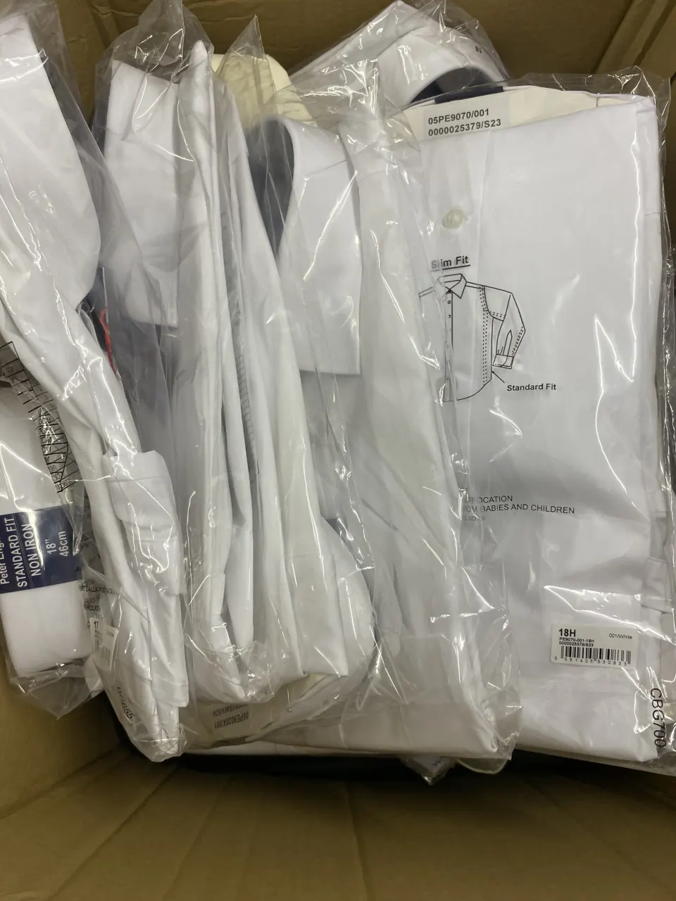 Large Quantity Approx 100 Peter England Shirts
