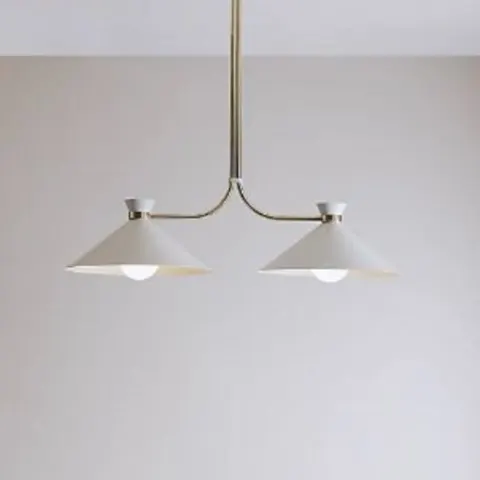 Brand New GoodHome Apennin Matt 2 Lamp Pendant Ceiling Light, (Dia)350mm RRP £22