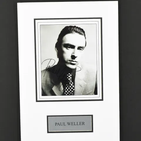PAUL WELLER Original signature
