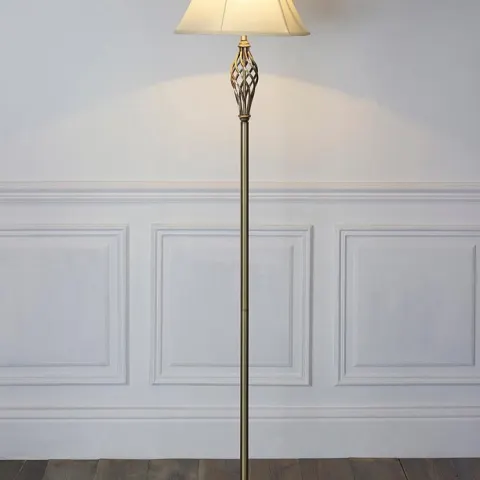 (142/5O) Lot RRP £159. 5x Lighting Items. 1x Barley Floor Touch Lamp RRP £59, (Damage Seen To Lamp