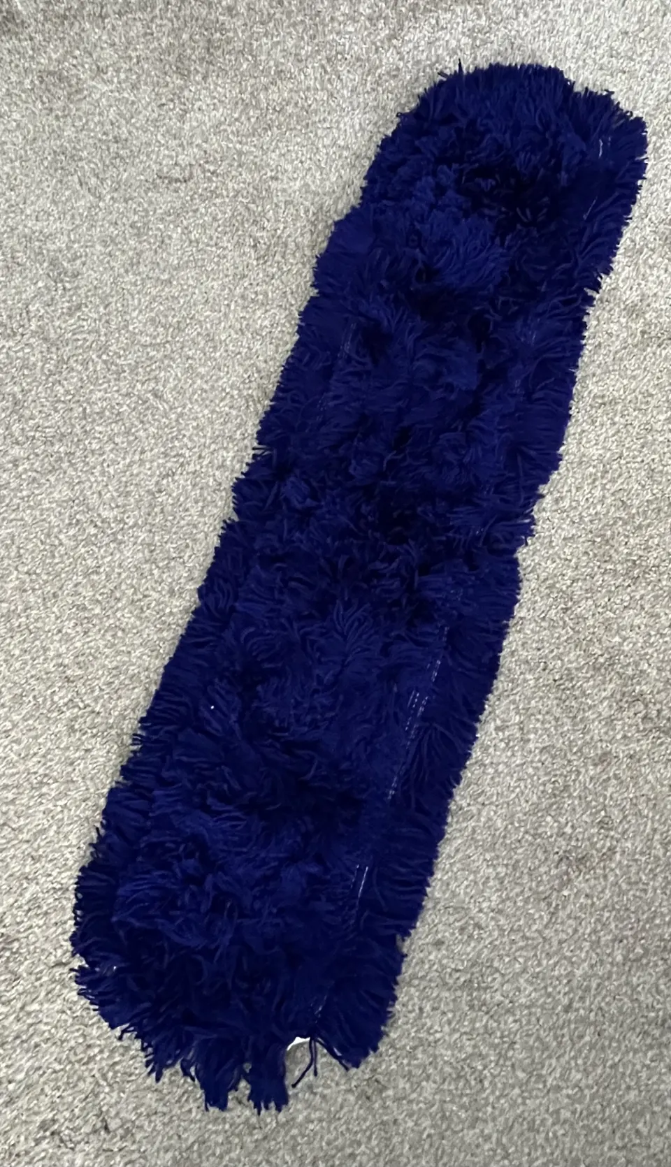 5 x Blue floor Dust sweeper mop head  ideal for school halls cleaning company & sports halls