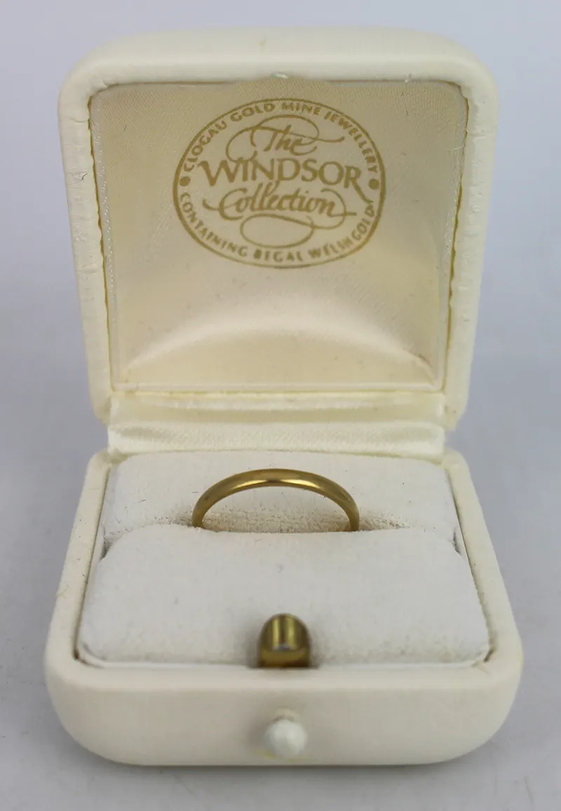 The Windsor Collection Clogau 18ct Gold Ring