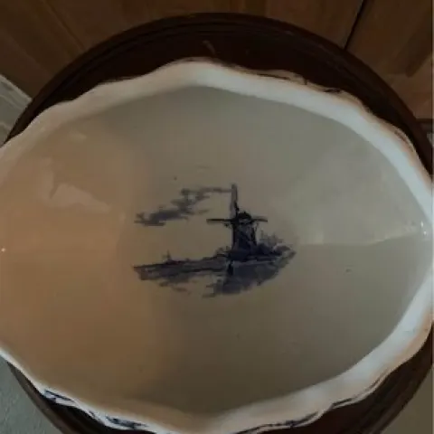 Vintage Delph Porcelaine Bowl