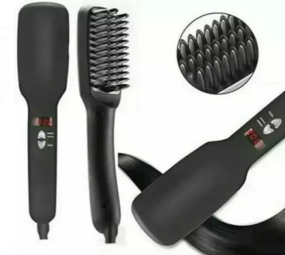 Hair Straightener PTC Heating, Ionic Brush L11a