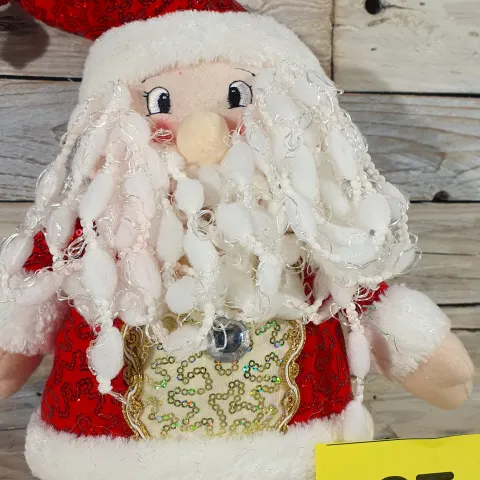 Luxury Rotund Santa Christmas Figure. Rrp 29.99