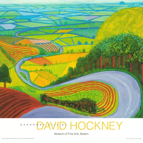 David Hockney 'Garrowby Hill' 2019 Certificate of Provenance.