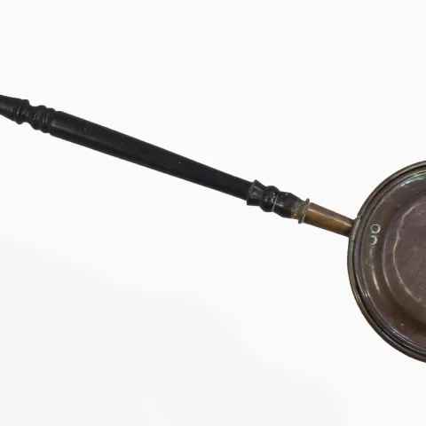 Ebonized Copper Warming Pan