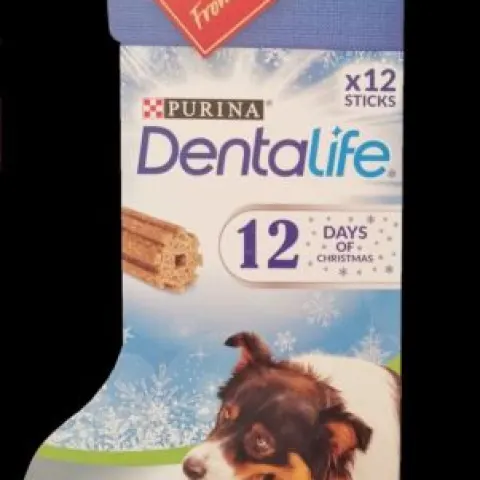 10 x Purina Dentalife Dog Stocking 12 Days Of Christmas Treats Sticks