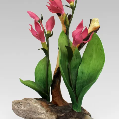 Boehm Flower Model Red Helleborine