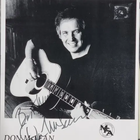 Don McLean Original Signature