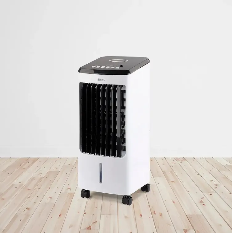 (67/Mez/P17) RRP £80. Arlec 3.5Litre 3 In 1 Mobile Cooler. Cooler, Fan & Humidifier Unit. Large 270