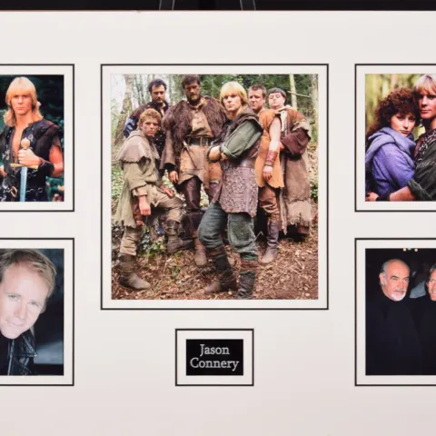 JASON CONNERY original signed presentation