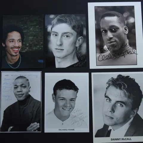 T.V Actors Original Signatures