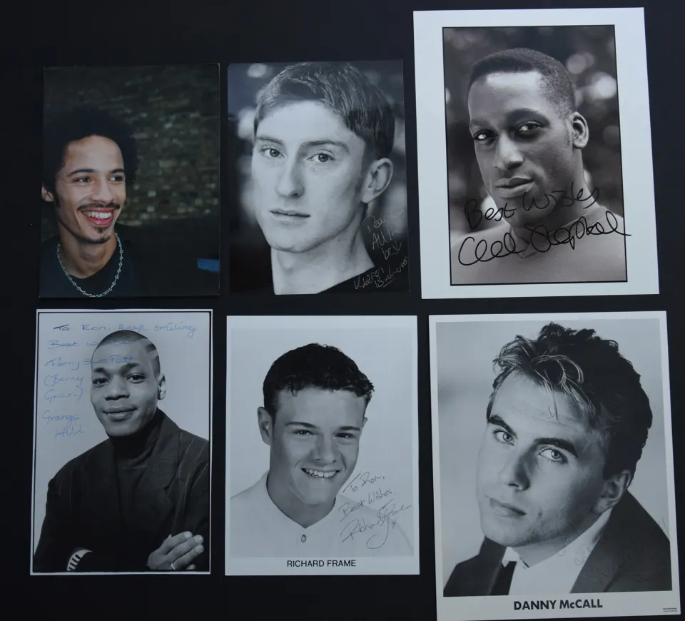 T.V Actors Original Signatures