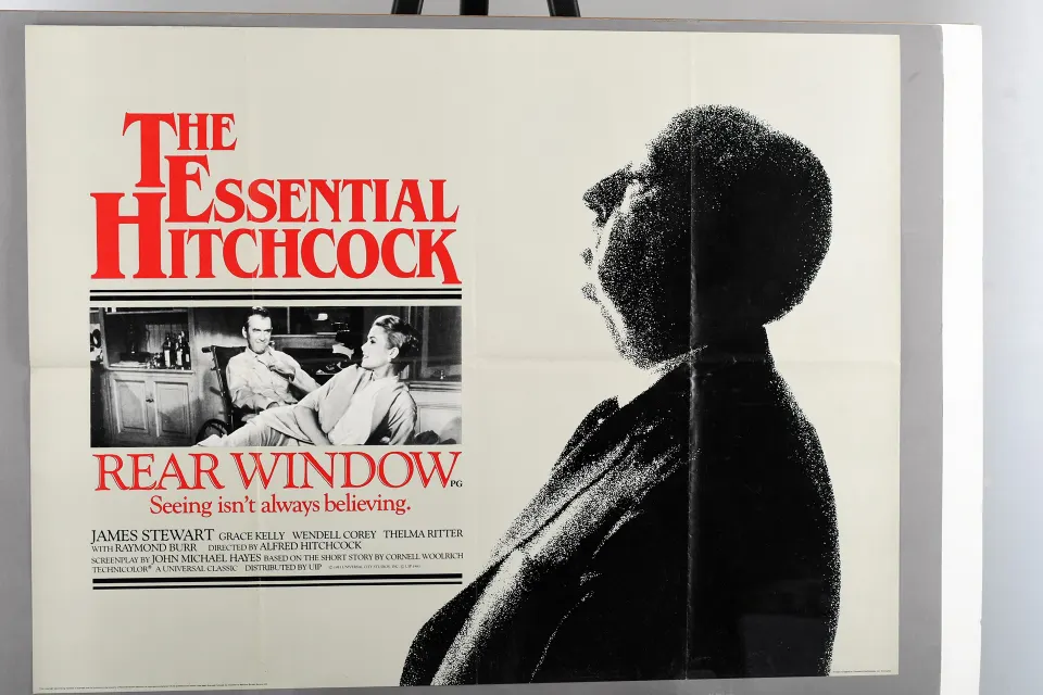 Original Hitchcock "Rear Window" Cinema Poster