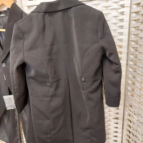 2 x childs grey tailcoat jackets NEW