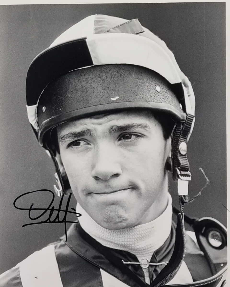 Frankie Dettori Original Signature