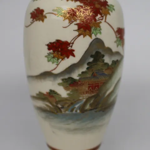 A Japanese Satsuma-Style Vase, Signed Gyōzan, Late Meiji To Early Taishō Period (Circa 1900–1920)