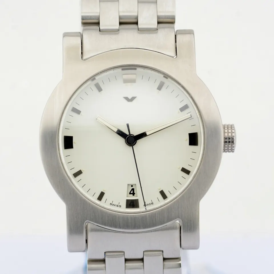 Ventura/V Tronic Hannes Wettstein - Gentlemen's Steel Wristwatch