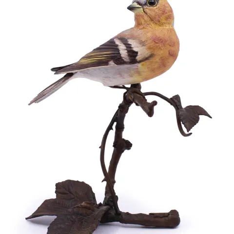 Albany Worcester County Birds Porcelain & Bronze Chaffinch