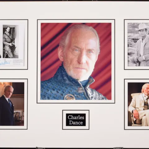 CHARLES DANCE original signed presentation