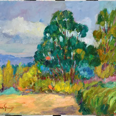 Elvira Gallarda Original Oil.