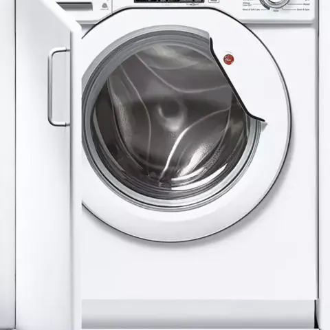 ITEM_DESCRIPTION -  Hoover HBD 485D1E Integrated Washer Dryer, 8kg/5kg Load, 1400rpm Spin, White  -