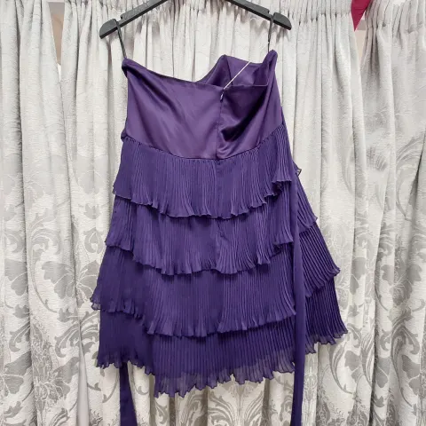 Purple dress size 10 to 12