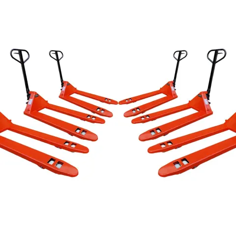 6 x 2000kg Pallet Truck With Nylon Wheels