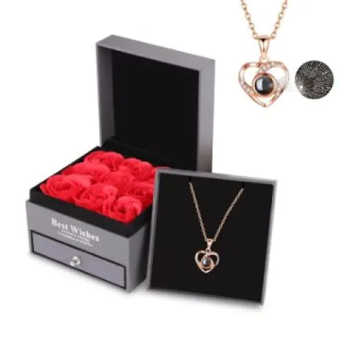 7 X Romantic for Her Preserved Rose Total RRP £342.86 L15a