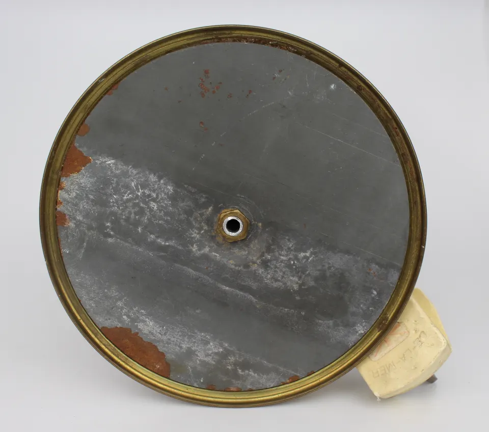 Converted Brass Oil Lamp