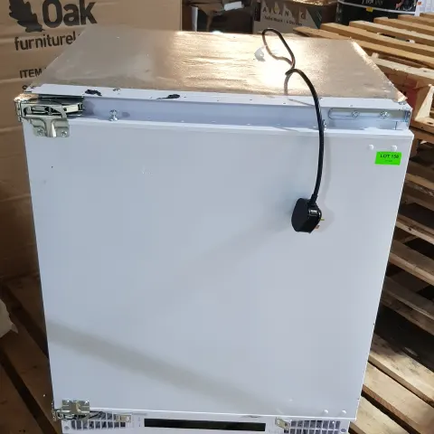 (158/Mez) White Under Counter Freezer (H80x W60x D55cm). Unit Powers On.