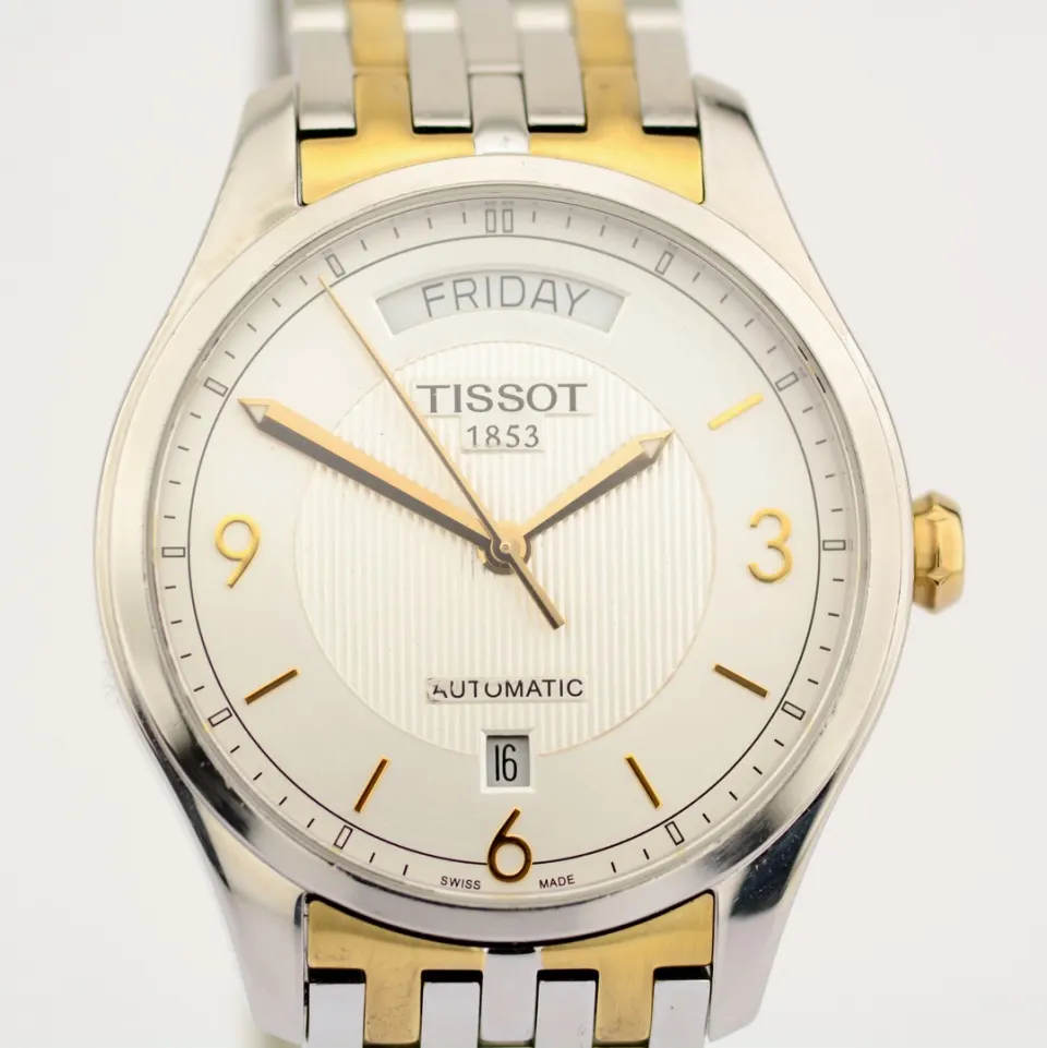 Tissot/T-One - Date - Automatic - Gentlemen's Steel Wristwatch
