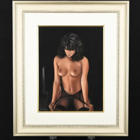 De Casse Nude Study Painting
