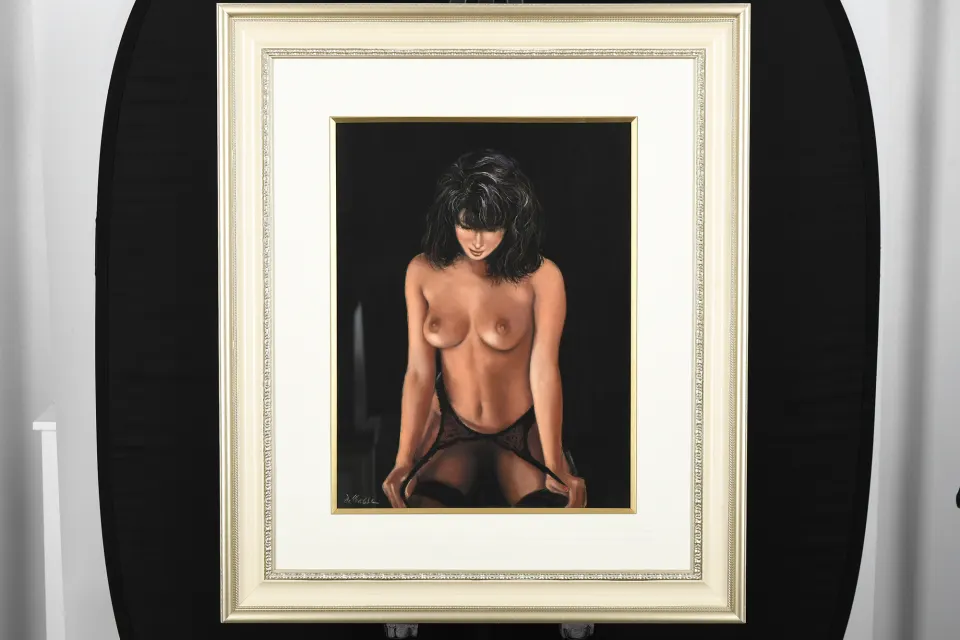 De Casse Nude Study Painting