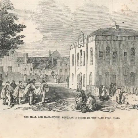 1846 Irish Famine Cork Food Riots Dungarvan, Youghal